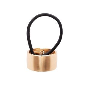 New Brushed Gold Metal Pony Tail Cuff